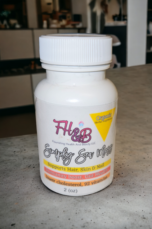 Sea moss Vitamins, wellness supplements